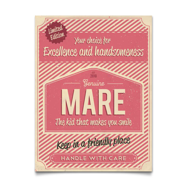 naambord-mare-zacht roze-koenmeloen