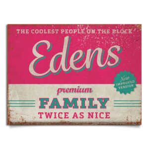 naambord-Edens-roze-blauw van koenmeloen