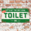 Bord-toilet-groen-koenmeloen-naamborden
