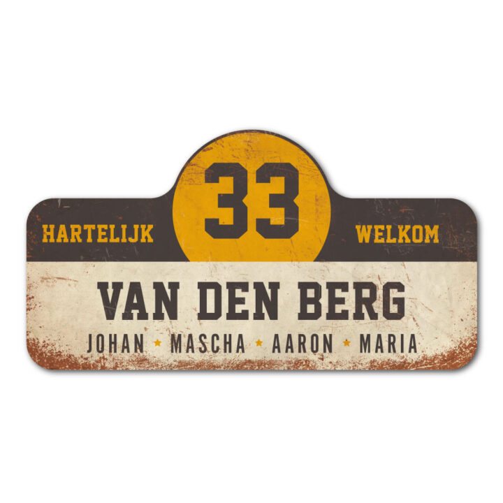 Van-den-Berg-naambord-koenmeloen-wit-zwart-geel rallybord
