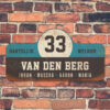 Van-den-Berg-naambord-koenmeloen-zwart-blauw-wit-muur rallybord