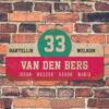 Van-den-Berg-naambord-koenmeloen-roze-wit-mint-zwart-muur rallybord
