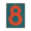 koenmeloen-huisnummer-bord-staand-type-1-petrol-blauw-rood