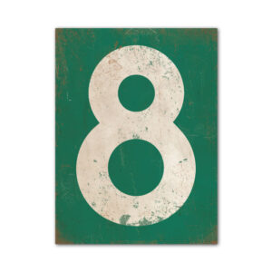 koenmeloen-huisnummer-bord-staand-type-1-wit-groen
