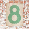 koenmeloen-huisnummer-bord-staand-type-1-mint-groen-wit