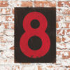 koenmeloen-huisnummer-bord-staand-type-1-rood-zwart