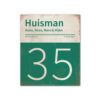 Naambord-Huisman-22-vlakken-nummer-onder-Koenmeloen--donkergroen-wit