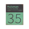 Naambord-Huisman-22-vlakken-nummer-onder-Koenmeloen--mint-zwart
