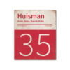 Naambord-Huisman-22-vlakken-nummer-onder-Koenmeloen--rood-wit