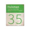 Naambord-Huisman-22-vlakken-nummer-onder-Koenmeloen--wit-groen