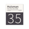 Naambord-Huisman-22-vlakken-nummer-onder-geen-roest-Koenmeloen--antraciet-wit