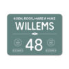 Naambord-Willems-koenmeloen-wit-grijsgroen