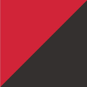 Huisnummerbord Ovaal Type 1 Rood Zwart