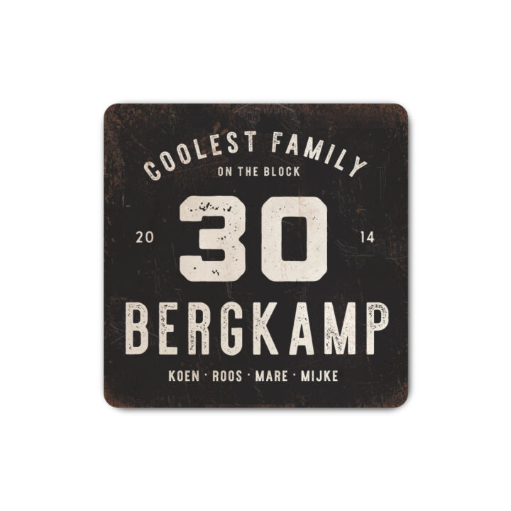 Naambord-Bergkamp-koenmeloen-zwart-wit