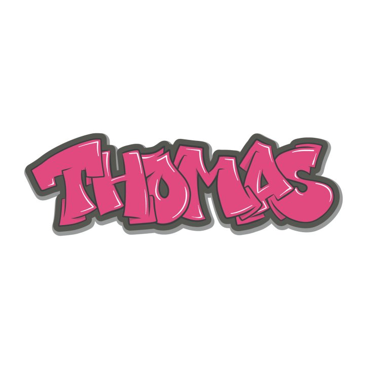 Koenmeloen Graffiti Sticker Wildstyle 2 Psycho Pink   Thomas