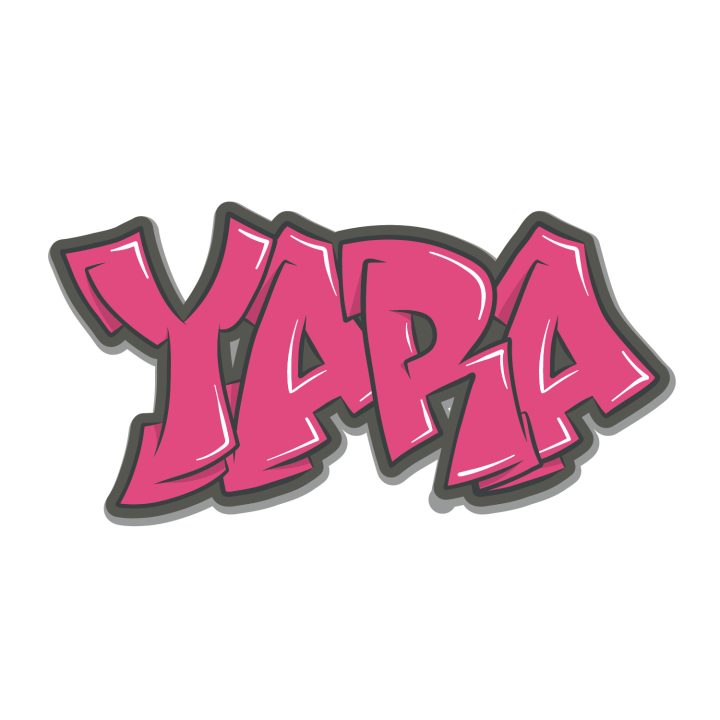 Koenmeloen Graffiti Sticker Wildstyle 2 Psycho Pink   Yara