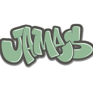 Koenmeloen Graffiti Sticker Wildstyle-James-Reed